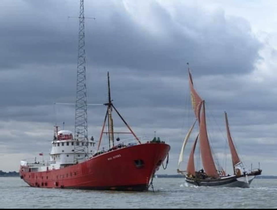 Few spaces available to visit Ross Revenge @ 10.30am and 3.30pm from West Mersea this Sat (11 Feb) during live RADIO CAROLINE NORTH broadcast. Come out and see us the DJs would love to show you round. To book email boattrips@radiocaroline.co.uk or call 07564 228546 (office hours)