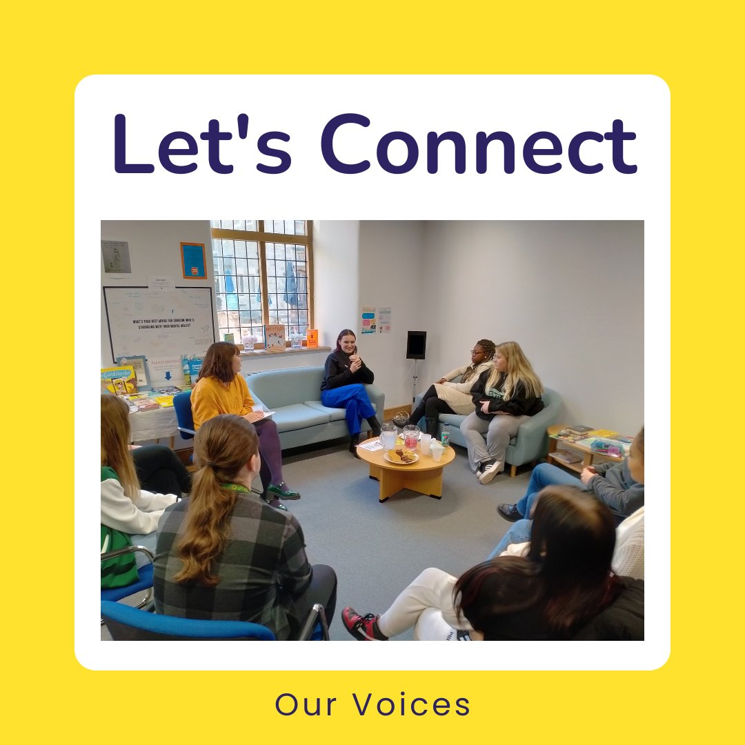 FullscopeCollab's tweet photo. It's #childrensmentalhealthweek and the theme is 'Let's Connect'. 
Our Voices is the youth advisory group for YOUnited &amp; connects young people with each other, as well as with their local mental health services. Find out more https://t.co/YYVAnTam4s https://t.co/SXfoRxsfVq