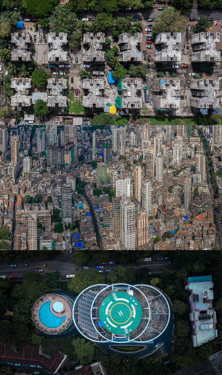 Photos I clicked with a Birds Eye perspective of Mumbai