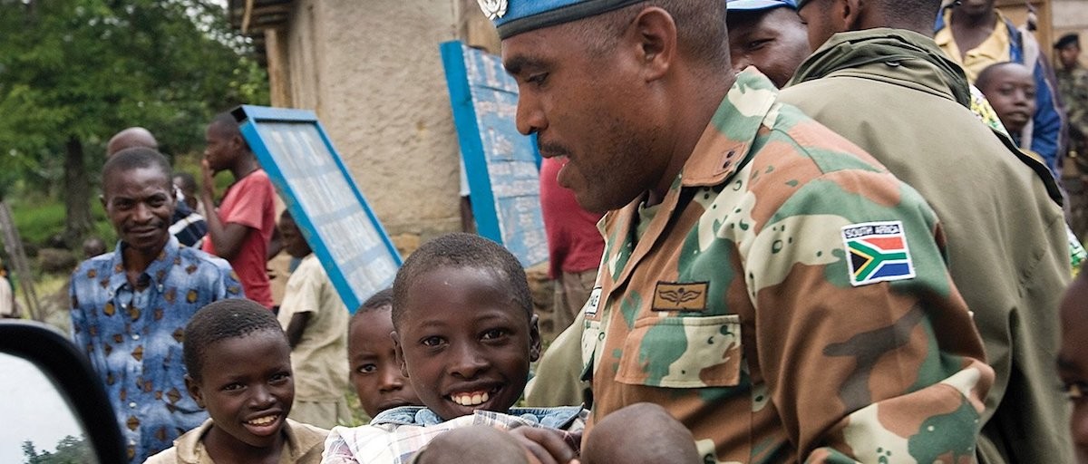 UNinSouthAfrica's tweet photo. We honour the brave South African🇿🇦 #UNPeacekeepers who continue to #ServeForPeace under complex challenges to maintain safety, security, stability and protecting civilians.
#A4P https://t.co/WHDY3rEdtd