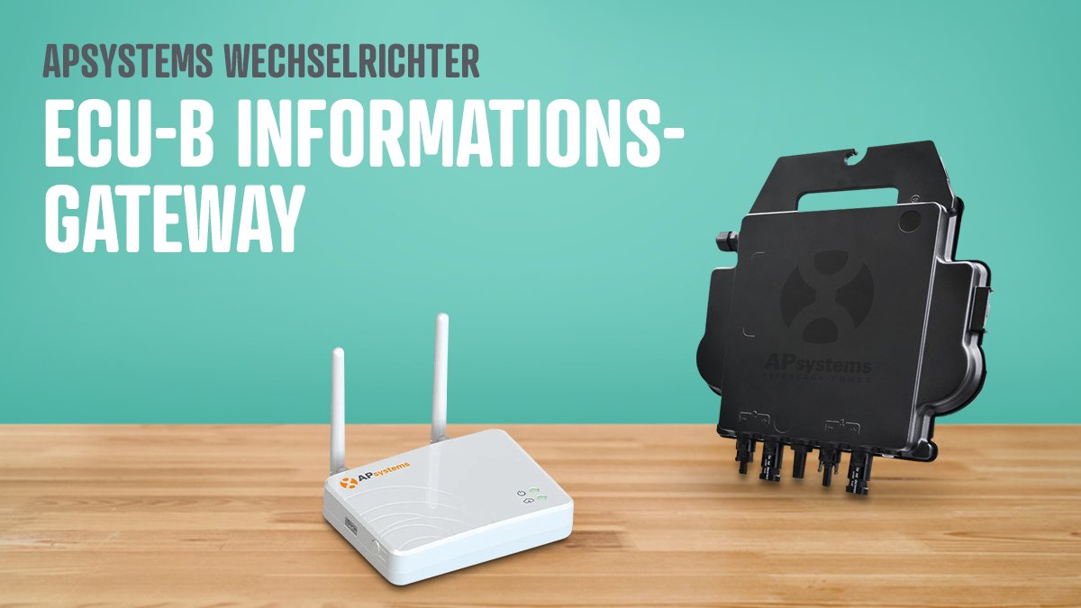 reichelt_el's tweet image. Ihr wollt wissen, wie viel Strom Eure #solarmodule produzieren? Mit dem APsystems ECU-B Informationsgateway und dem dazu passenden Mikrowechselrichter könnt Ihr Euer #balkonkraftwerk smart überwachen💡: rch.lt/ECUTW

#apsystems #photovoltaikanlagen #energiekosten