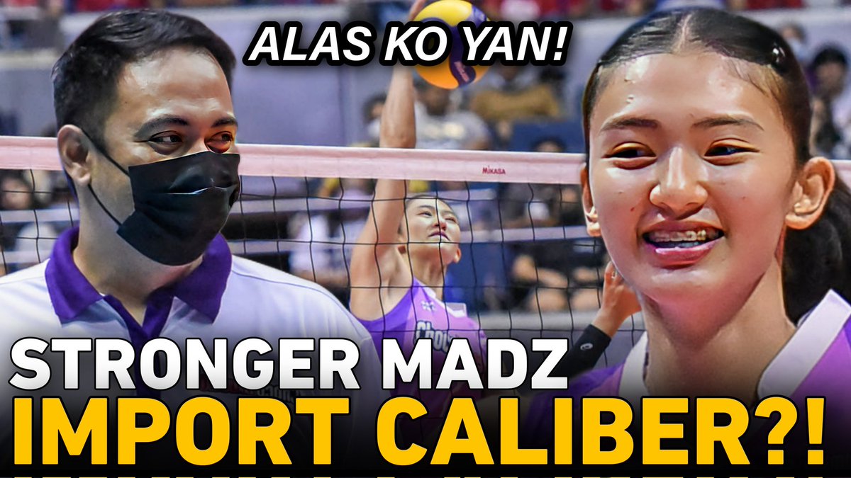 VolleyTrendsPH's tweet photo. Ang EPIC COMEBACK ni Maddie Madayag! 💪🍫
Watch here: https://t.co/9QjVwZA9IB
#MaddieMadayag #ChocoMucho #PVL2023Updates https://t.co/Wj2kwCSXCl
