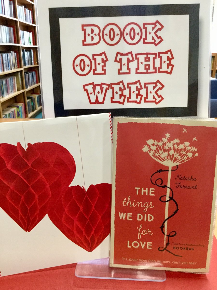 SullivanUpp_Lib's tweet image. Our #BookoftheWeek is a moving &amp;amp; evocative romance set in WW2 France by @NatashaFarrant1❤️Perfect to check out ahead of #ValentinesDay &amp;amp; #halftermholiday ❤️📚#fallinlovewithreading #getstockedupfortheholidays