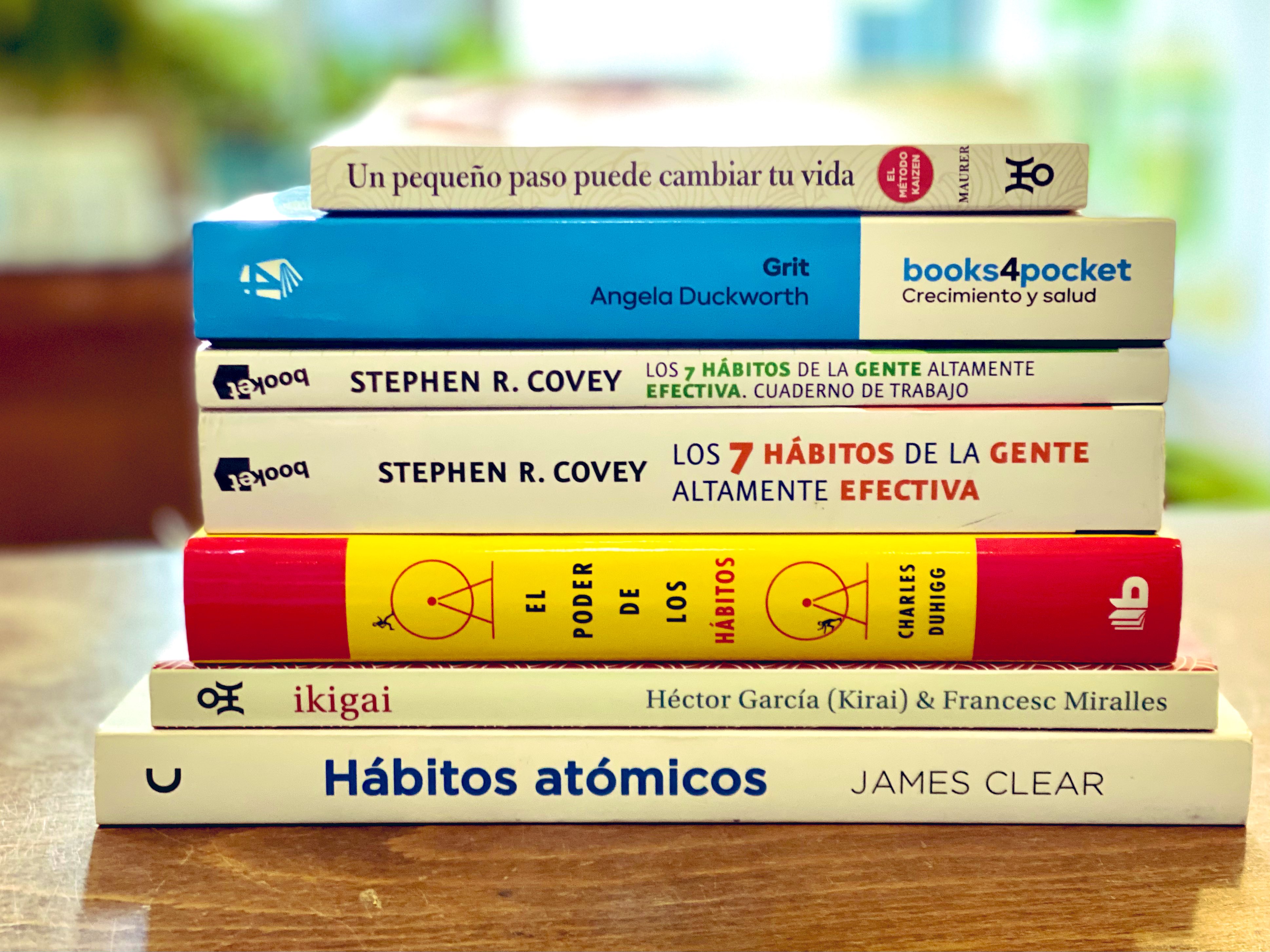 Jorge Chibás on X: Resumen: Libros que mejorarán tus hábitos para tener  productividad para siempre: 1. Hábitos atómicos. 2. El poder de los hábitos.  3. Los 7 hábitos de la gente altamente