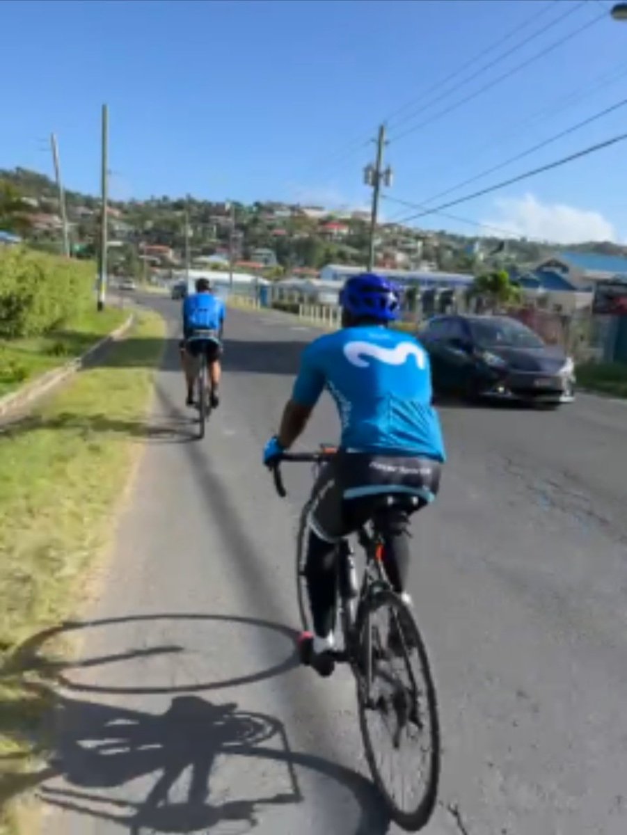 buffyute88's tweet photo. Sunday Ride to #Dennery #cycling #hills #more #fitness #cyclinglife #groupride ๐ฒ https://t.co/jUrtEeRqbY