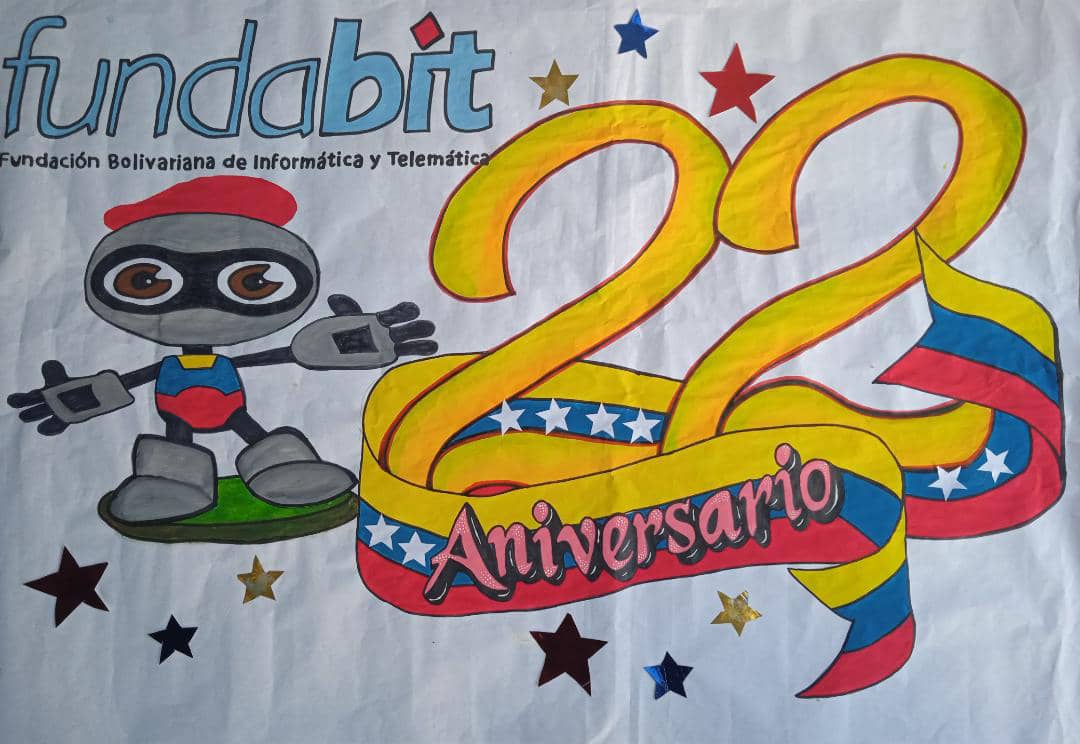 e_maribeli's tweet photo. 📢🧑‍💻Desde Simón Planas se celebra los #22AniversarioFundabit siendo el brazo ejecutor de las políticas educativas #22AñosDeRevoluccionTecnologica @MPPEDUCACION @Fundabitlara01 @_LaAvanzadora @Dimary08 #SomosPasionBeisbol https://t.co/2l0xWsdn6Z