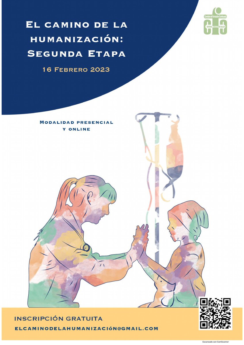 SICRUS_research's tweet image. El progreso técnico de la Medicina es espectacular pero… ¿está progresando del mismo modo la humanización de los #cuidados a los pacientes?
Os invitamos el 16/febrero 2023 a la segunda jornada 𝗘𝗹 𝗰𝗮𝗺𝗶𝗻𝗼 𝗱𝗲 𝗹𝗮 #Humanización.

+ información sobre inscripción en🧵👇