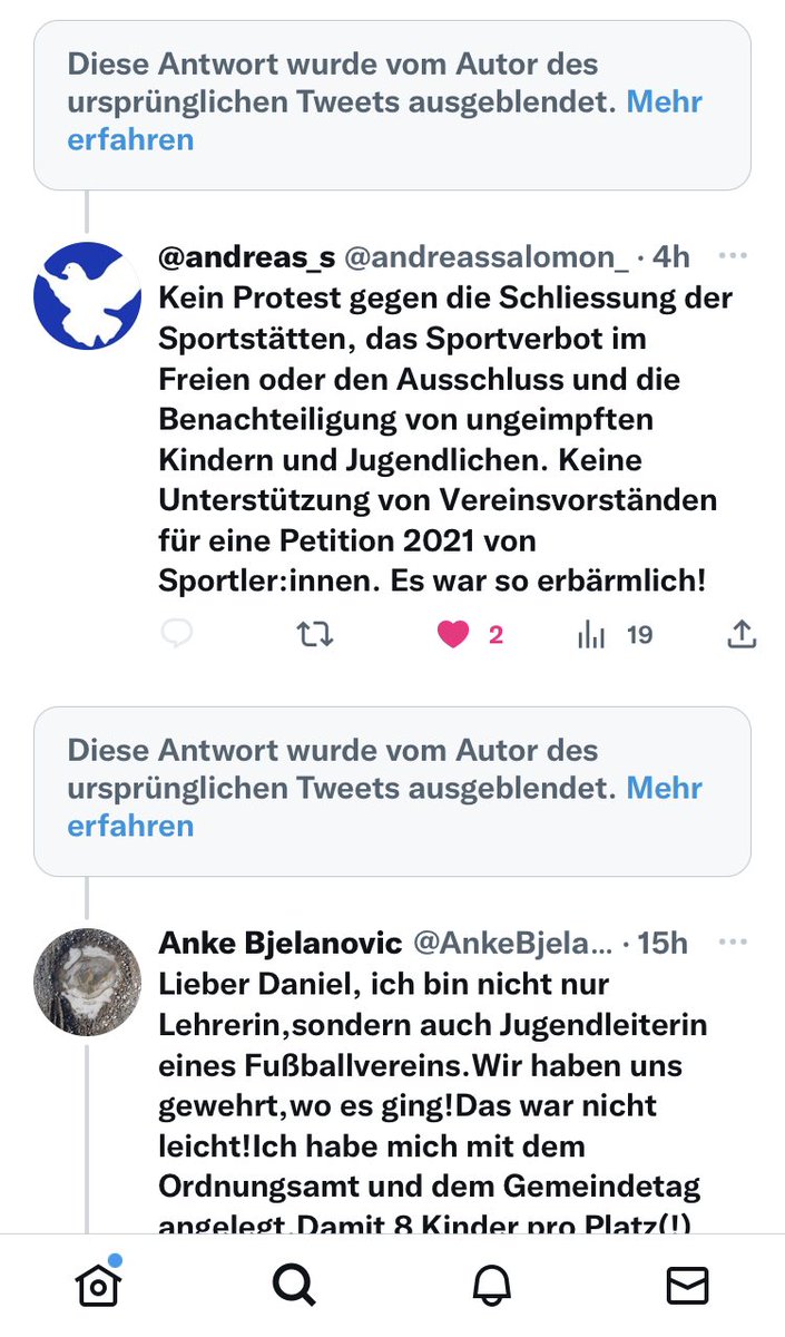 MellMa4's tweet photo. @Dsj4sport:
Recht viele Tweets unter eurem Beitrag, u.a. auch mein Tweet, wurden ausgeblendet. Seltsam…🤔
Eine Meldung meines Tweets gab es und ich bin nun geblockt. Sehr kritikfähig. Nicht. https://t.co/BTit9yqRgz