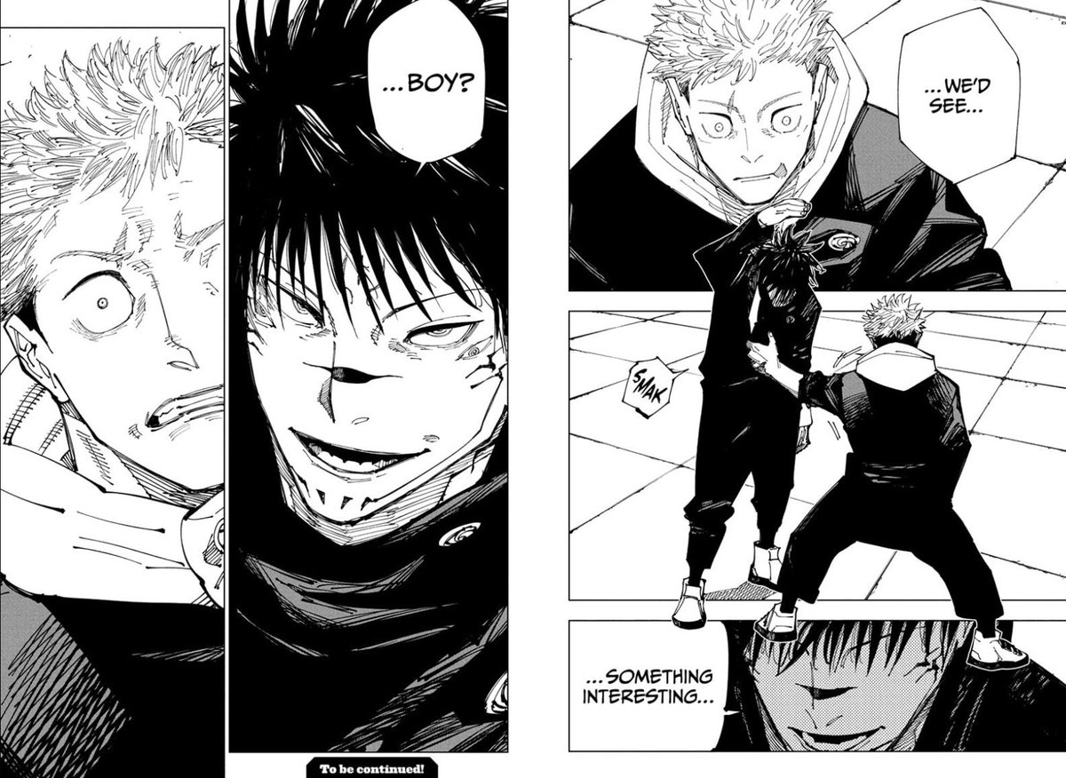 miingo's tweet image. SPOIL JJK213 INCROYABLE
.
.
Pour qui tu te prends ? Pauvre minable.