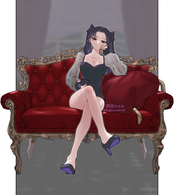 女帝を描いております 