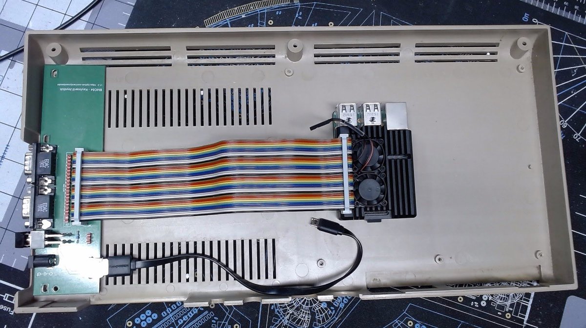defrisselle's tweet photo. I'm sure I found a 3D printed frame for mounting a rPi with GPIO expansion board in a case but apparently didn't download it or bookmark it So, Anyone know of such a print
#BMC64
#C64
#3DPrinting https://t.co/YzRQRI3O1o
