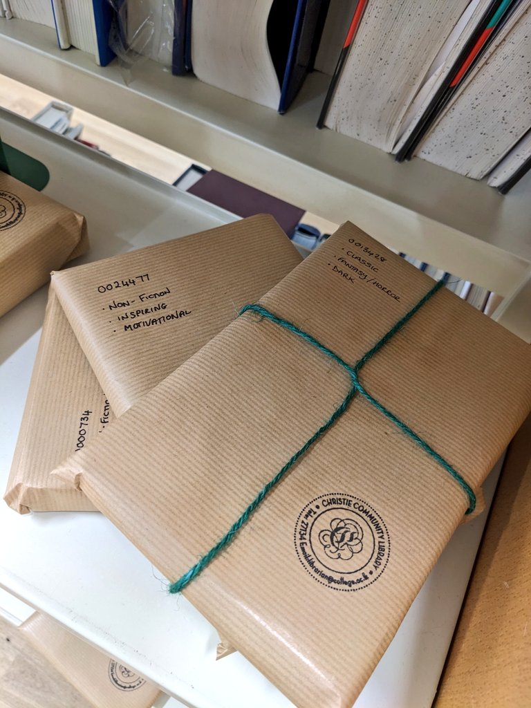 The <a href="/FalklandsGov/">Falkland Islands Gov</a> community #library in Stanley is one of my favourite places to spend time. The librarians put so much effort into making it welcoming and fun. This month there's a selection of 'mystery' books to break you out of a reading rut, and a great <a href="/LGBTHM/">LGBT+ History Month 🏳️‍🌈🏳️‍⚧️</a> display.