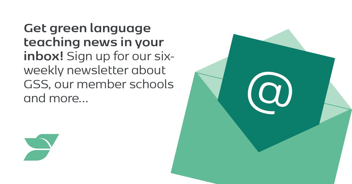 GreenStandardSc's tweet photo. Taking a break from social media or just prefer news in your inbox? Sign up to our Green Standard Schools newsletter to hear all the latest #GreenLanguageTeaching news.
π https://t.co/eYY0ZvBTi3
#GreenELT #ELTFootprint #LanguageSchool #LanguageTeaching #TeachGreen #intled https://t.co/gJurtxg7lO