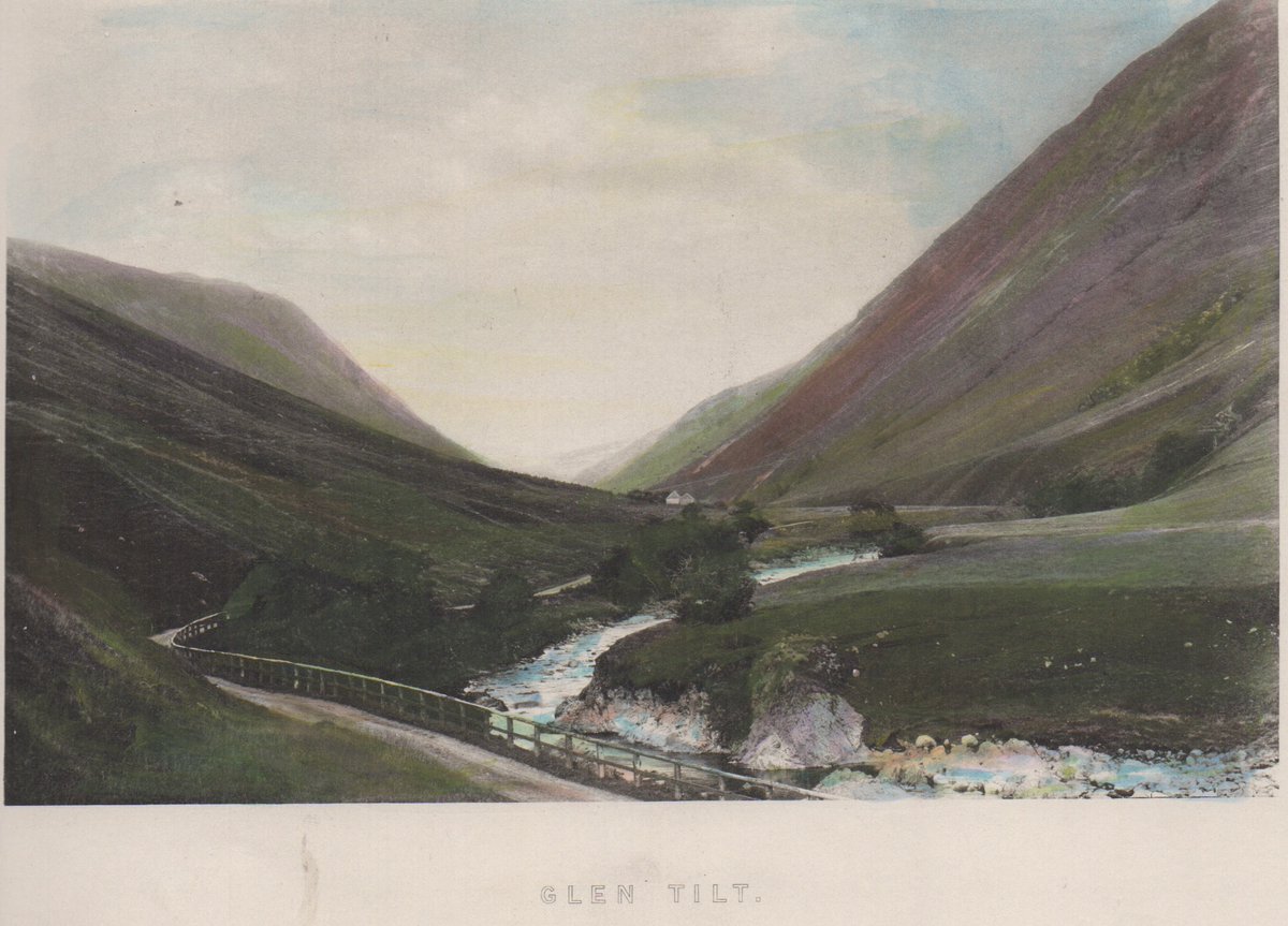 oldscotiaprints's tweet photo. 4 more #antique #Scottish #prints celebrating #Perthshire. Today's A-Z foursome include: 2 hand-coloured #photos of #GlenTilt & #Glenalmond, a #royalty murder mystery illustration of the #GowrieConspiracy and a view of rural #Inchture & #church. Diverse or what? #printsforsale https://t.co/SccFm8SVK3