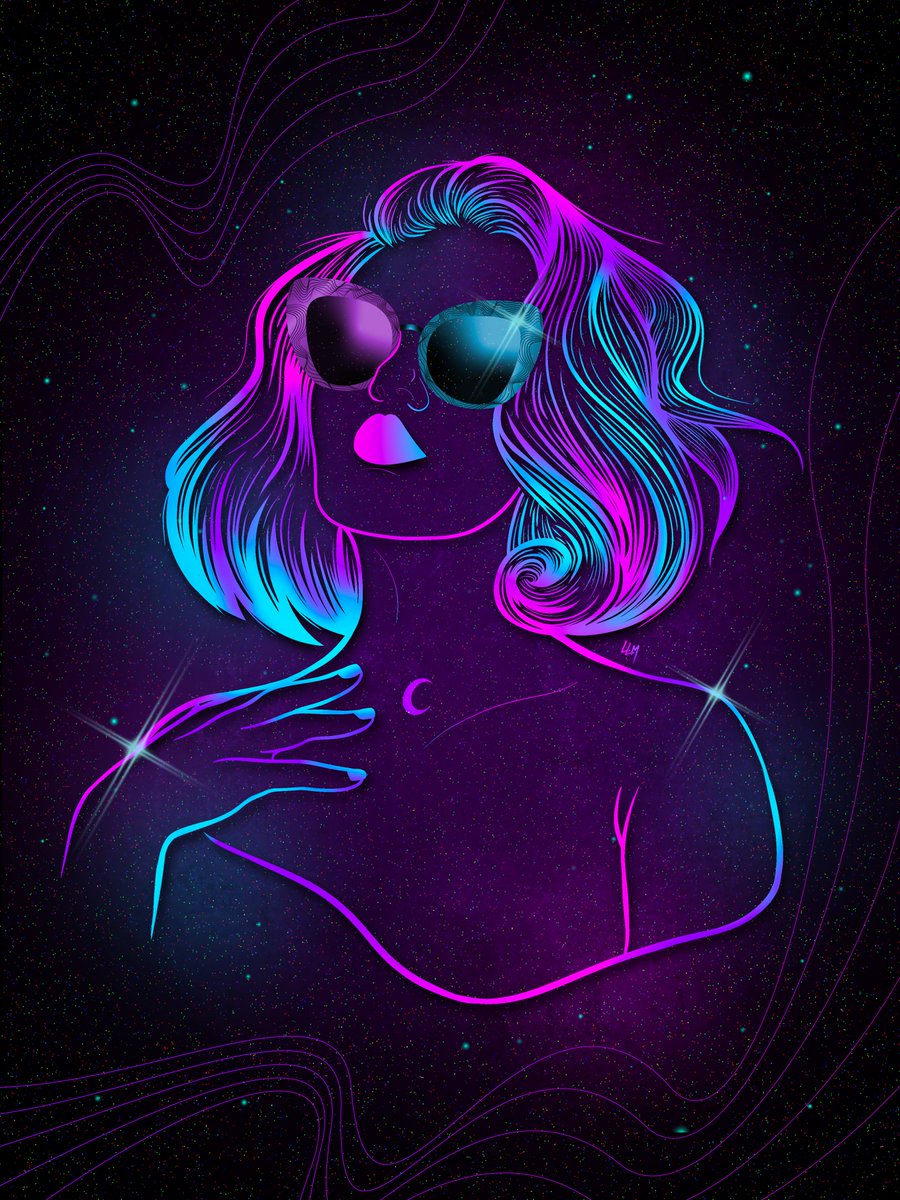 lalunemajuscule's tweet photo. * Portrait Néon * @jeremy_mll 
#illustration #digitalillustration #popart #retrowave #synthwave #illustratrice #graphiste #graphicdesigner #portrait #portraitdrawing #portraitillustration #neonart #neonartist #neondesign #neonartisticeffect #popculture #popcultureart #neonartwork https://t.co/tALjDAs9aj
