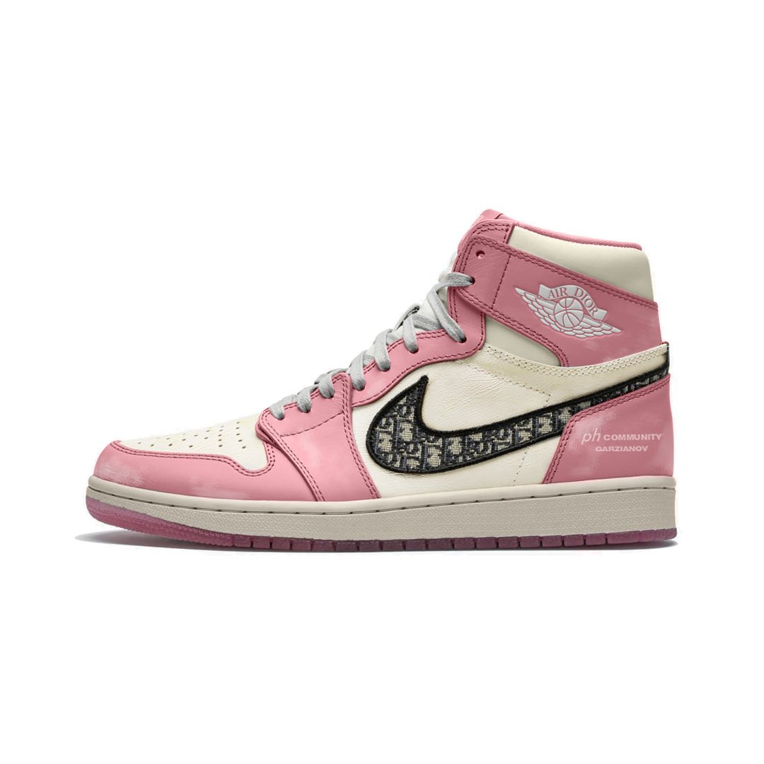 Giày Nike Air Jordan 1 x Dior Low cổ thấp siêu cấp like authentic 99 #36 Giày Nike Air Jordan 1 x Dior Low cổ thấp siêu cấp like authentic 99