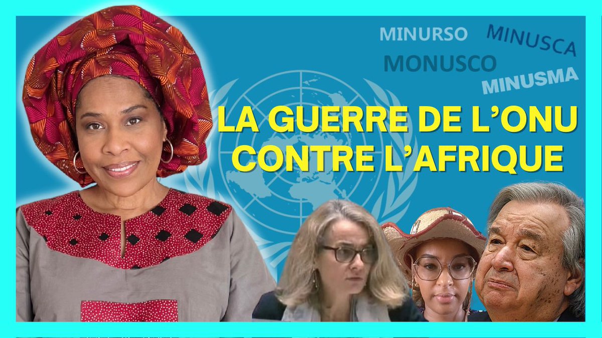 Nath_Yamb's tweet photo. Comment et pourquoi l'ONU est un instrument de soft power pour pérenniser la domination coloniale sur l'Afrique.

La guerre de l’ONU contre l’Afrique: ma nouvelle vidéo 👇🏽

https://t.co/6SEv0wvdZO https://t.co/yVjH3zJu9a