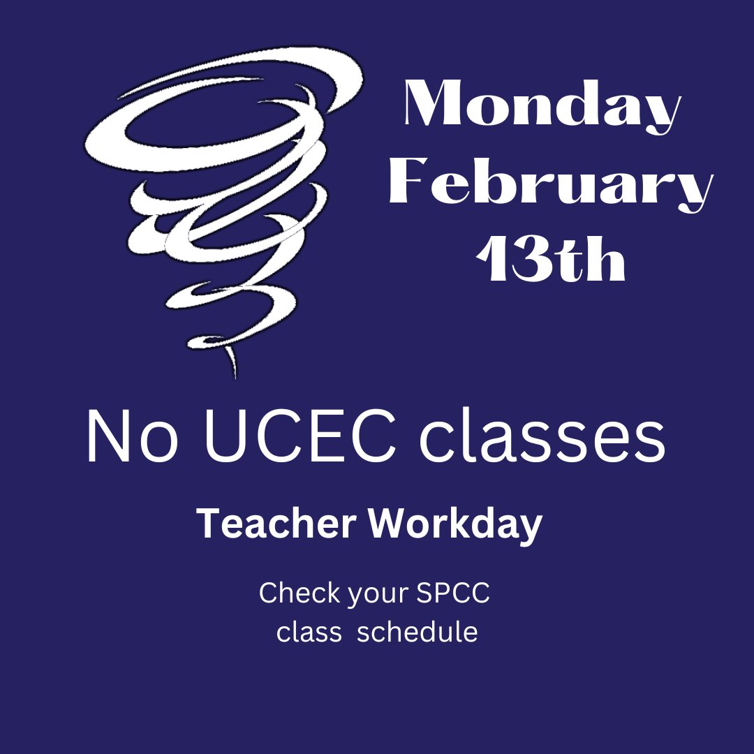 Union County Early College on X: Teacher Workday, no UCEC classes