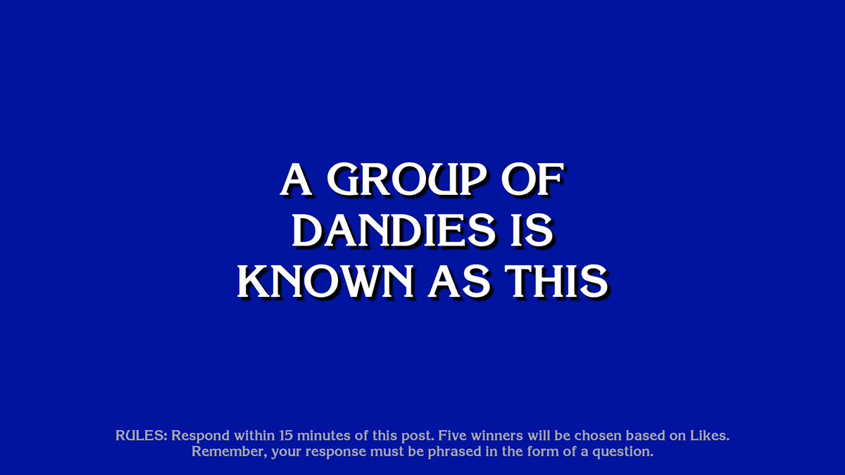 Endless Jeopardy tweet media