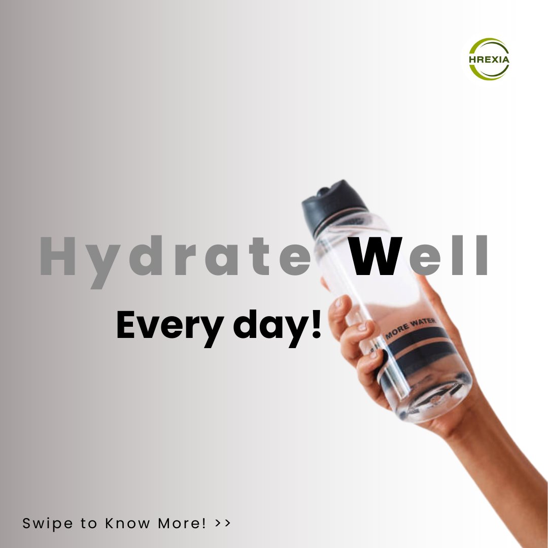 hrexiaofficial's tweet photo. Keeping your body sufficiently hydrated can help your overall well-being. 

Save our tips and start your health journey today!

Create an Account on @hrexiaofficial Link in Bio

#healthy #hydrated #drinkwater #dietplan #calories #caloriescount #plan #weightloss #hunger #hrexia https://t.co/WQuPRspbkB