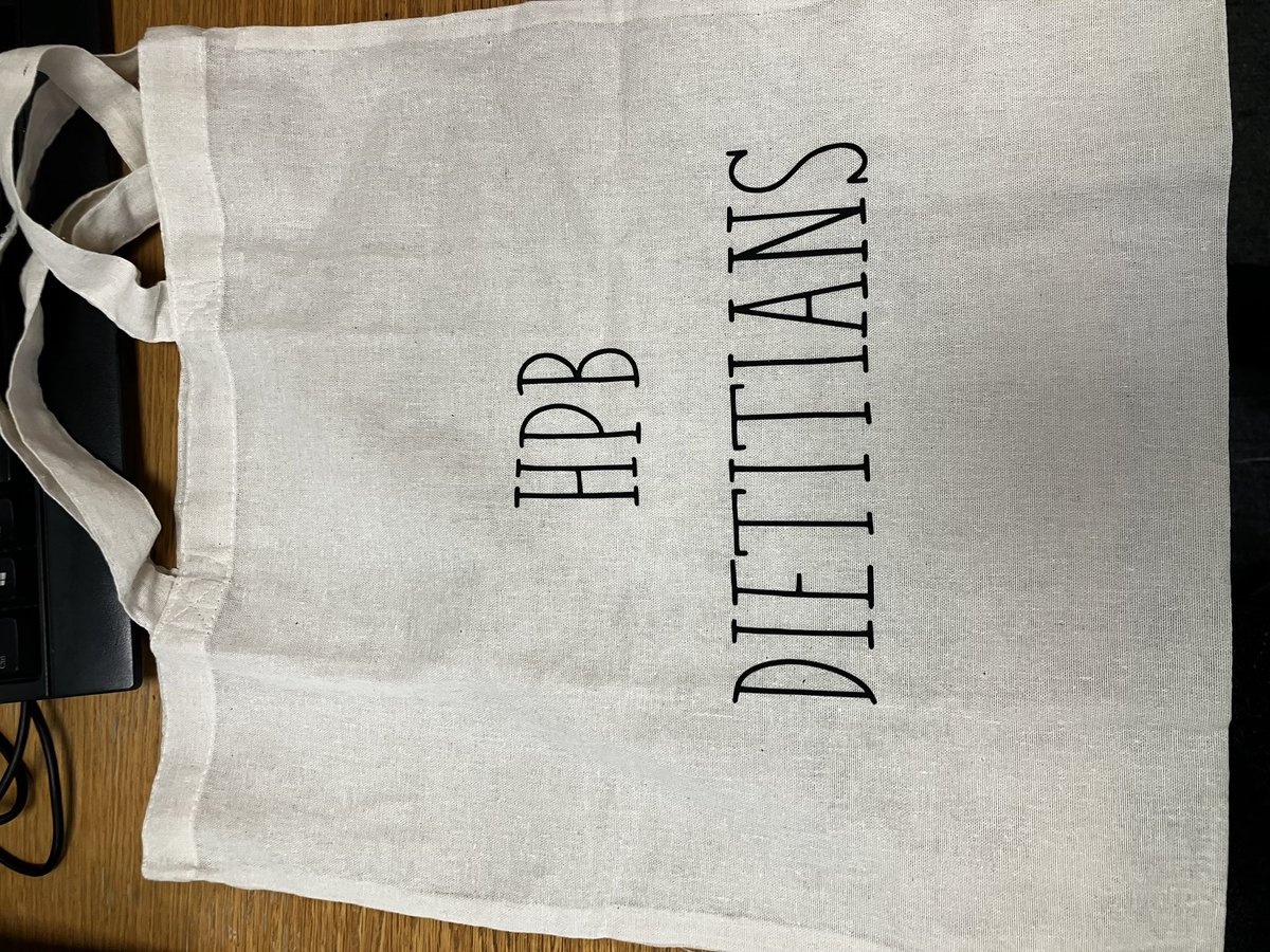 Look at the lovely bag our dietitian <a href="/RhianyddRD/">Rhianydd Jones RD</a> made for the HPB team to carry their dynamometer in 😍