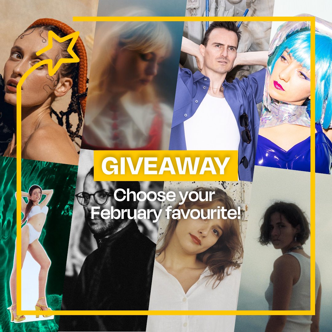 𝐓𝐨𝐩𝟏𝟎! 𝐆𝐢𝐯𝐞𝐚𝐰𝐚𝐲 🌟 Here they are, the 10 artists to follow this month! Vote for your favourite one here: forms.gle/HkCnA7Vy2hUVt2…, you can win a special gift from Europavox! #top10 #contest #giveaway @AlinaPash @Aoife_N_Frances @CID_RIM @IndianBells