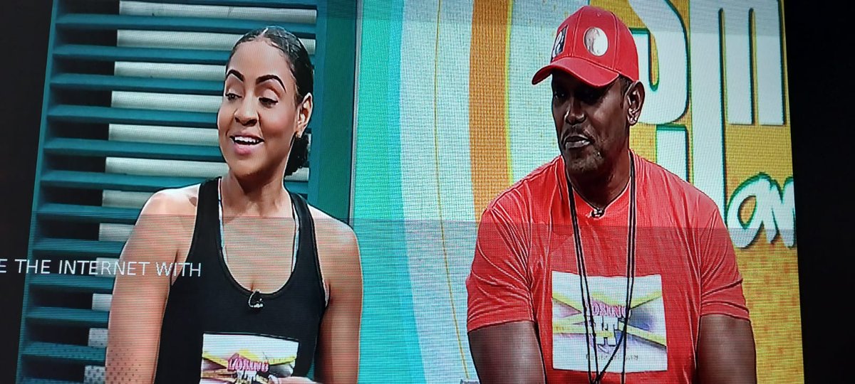 rohanpowellJA's tweet photo. #ALERT Meet the host of #losingit and one of three Trainers,  #masterBryan, as Team Red with #Sateeva and yours truly embark on a major challenge towards fitness health and mental wealth.DONT MISS IT! airing tomorrow at 8:30 pm on @televisionjam1 #appointmenttv #thefitnessfarm https://t.co/AY2HXwngXR