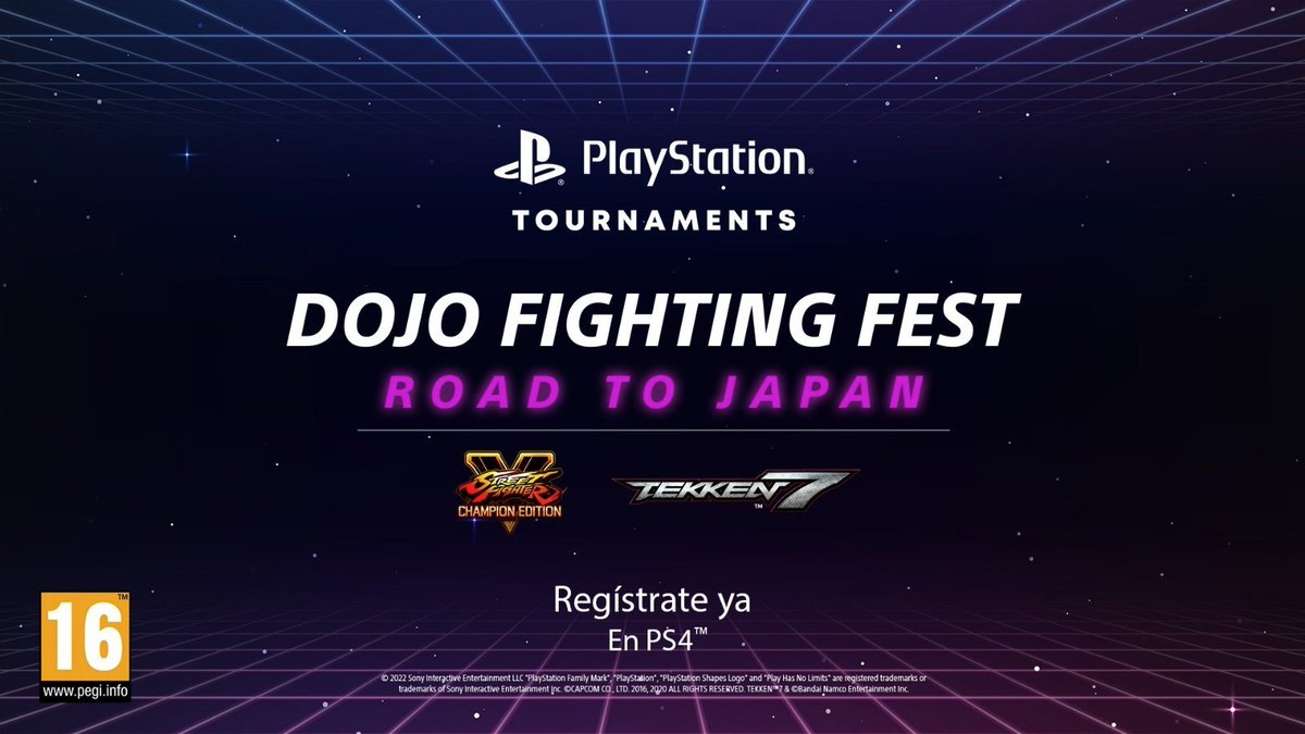 BCNFighters's tweet photo. ¡Apúntate YA DE YA a los torneos de #SFV y #Tekken7 que organiza @PlayStationES, @TorneosPS y @PSPlusES!
Compite y demuestra ser el mejor en este #DojoFightingFest y gana un viaje a Japón con los gastos pagados para ver el EVO 👊
Regístrate ahora 👇
https://t.co/mRfiWGOLRy #AD https://t.co/wfpzyqNXR3