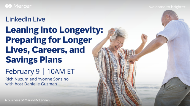 IsabelleHernu's tweet photo. Don't miss our upcoming #LinkedInLive featuring @RichNuzum and @YvonneSonsino as they reflect on #WEF23 and consider how longer lives will impact individuals, employers and societies in the #FutureofWork. Hosted by @GuzmanD. #MercerLive https://t.co/IyoVmRGcWM https://t.co/OCBmlMTlIP