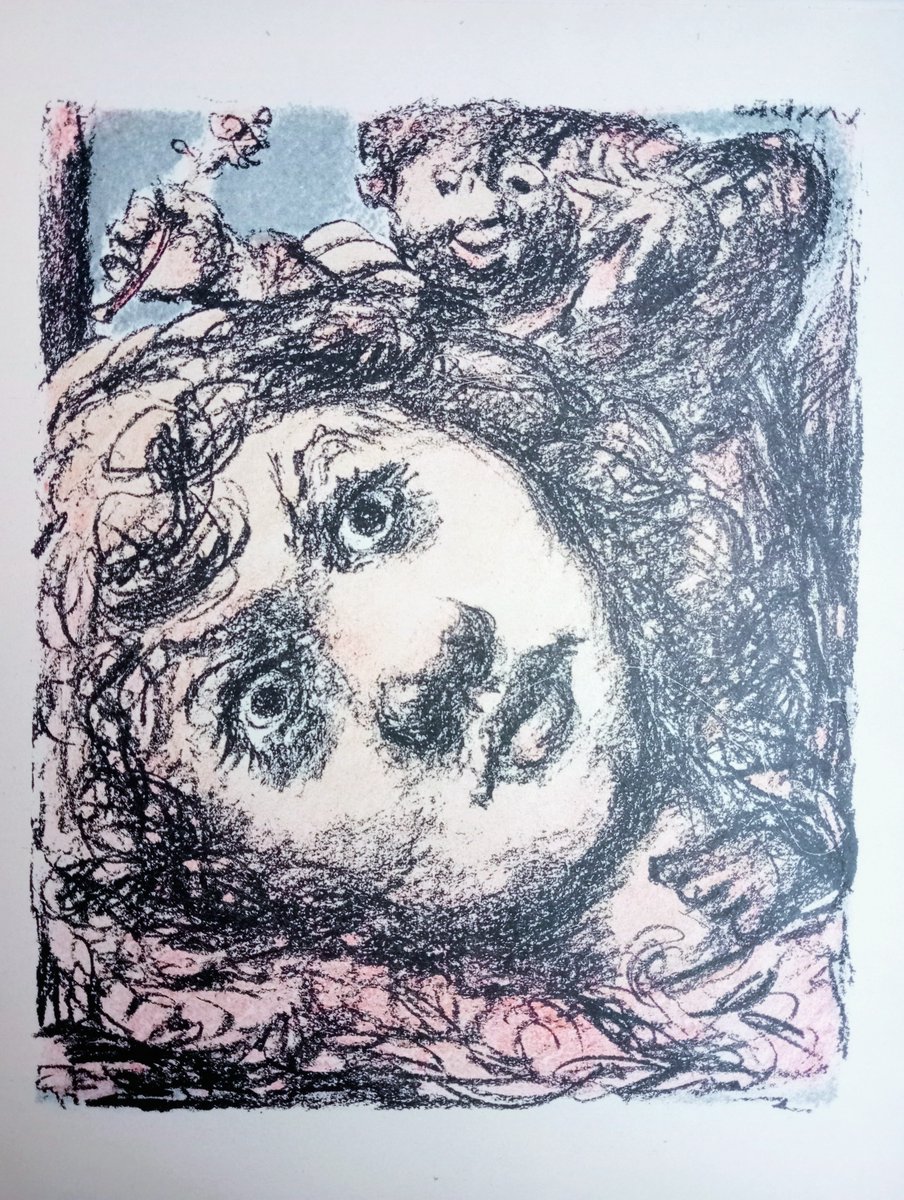 CulturaXunta's tweet photo. 🖌️ En 1954, #Laxeiro enviou desde Buenos Aires a París cinco gravados para ilustrar unha antoloxía de poemas de Rosalía de Castro

Co gallo da mostra no @Paris_IC, regresan á capital francesa xunto a outras pezas da súa etapa americana https://t.co/FWNtQdaF0x