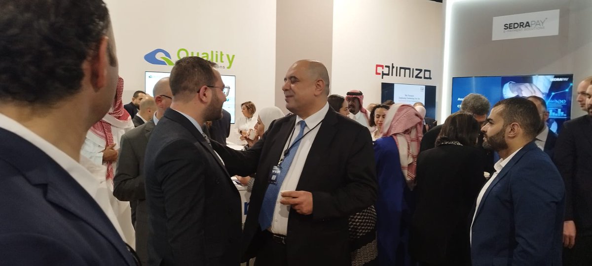 intajICTJO's tweet photo. وزير #الاقتصاد_الرقمي و #الريادة معالي #أحمد_الهناندة يفتتح أعمال #الجناح_الاردني  في #LEAP23
@BetterBusiness #cguards #calvestigate @DataHubAnalyti1 @ESKADENIANews @extensya @IRIS_Technology @kayan_hr @OptimizaME @qbsme
@SAJAYA_ERP #Sedra #TransitionTech @XinaAIOfficial @MoDEEJO https://t.co/H7htd4KGkR