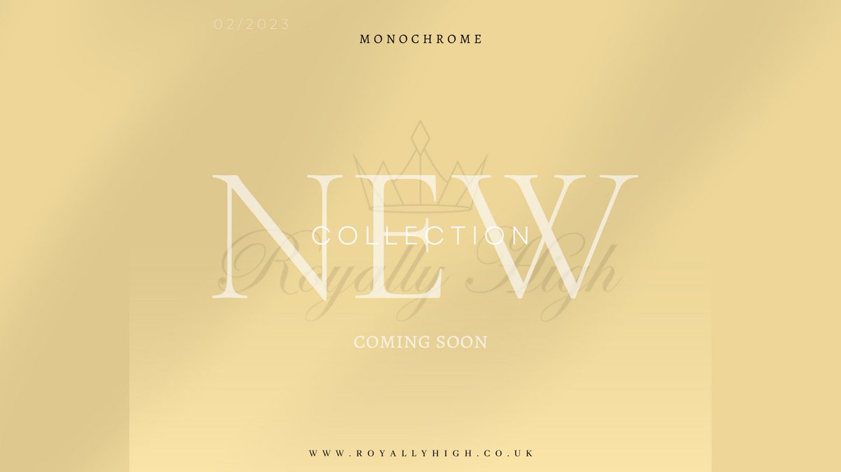 royallyhighuk's tweet photo. ⏳02.2023⏳ Transform your wardrobe with the new Monochrome Collection from Royally High! These timeless black and white pieces will give you the perfect look for any occasion. 👑
•
#RoyallyHighLife #style #fashion #viral #like #followers https://t.co/MEIsvWf0Nh