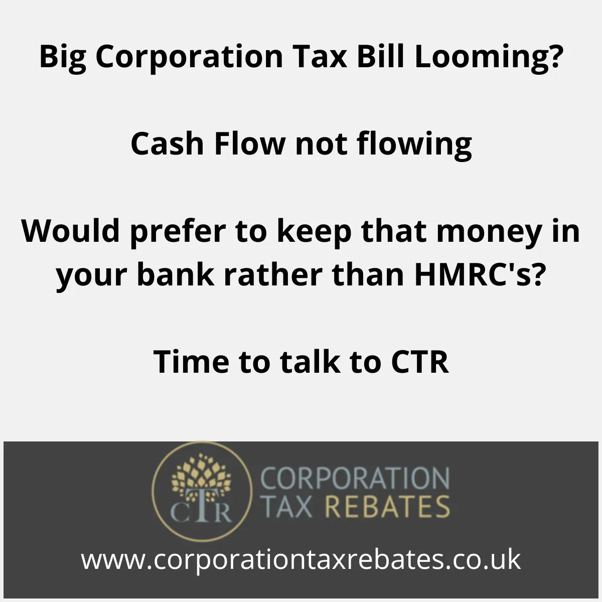 Max786's tweet image. A Funding Solution right under your nose.......yet very few are aware.

How would the reduction, if not a complete removal of your next Corporation Tax Liability help?

Access more inf0 here: 

🌐 buff.ly/40xU3h5

#corporationtaxrebates #datariskcompliance #cashisking