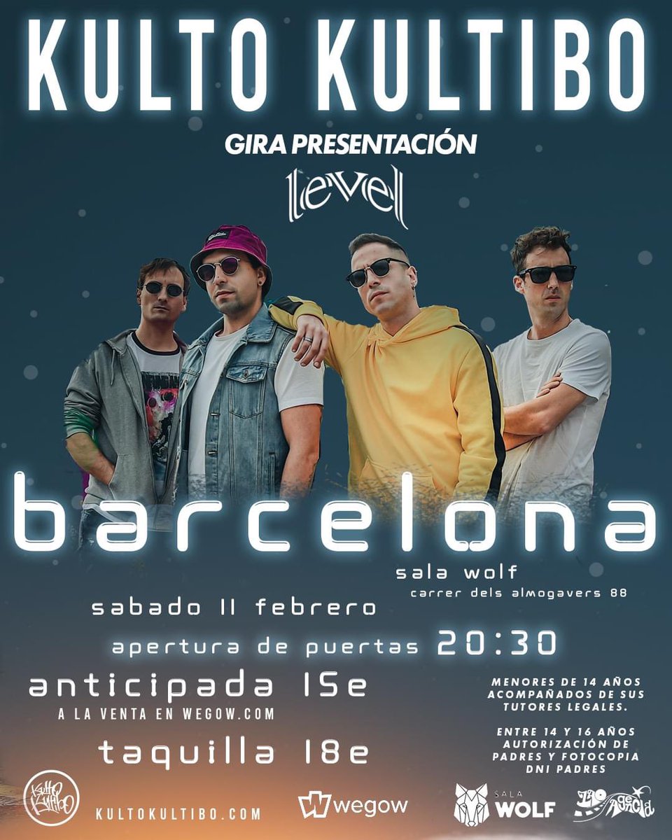 kulto_kultibo's tweet photo. ESTE FINDE ATERRIZAMOS EN #BARCELONA @SalaWolf 🚀🌍👩🚀 @kulto_kultibo en la casaaaa! #Level #concierto #rapreggae #hiphop https://t.co/0W0gJMKceB