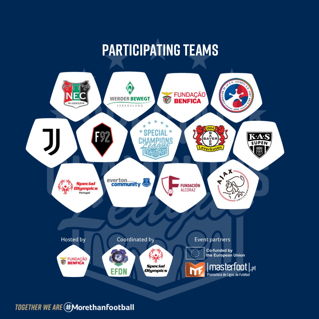 Only two days away from our #SpecialChampionsLeague international tournament in Lisbon 🤩⚽️ stay tuned for more updates! 

<a href="/EFDN_tweets/">EFDN</a> 
<a href="/EUErasmusPlus/">Erasmus+</a>