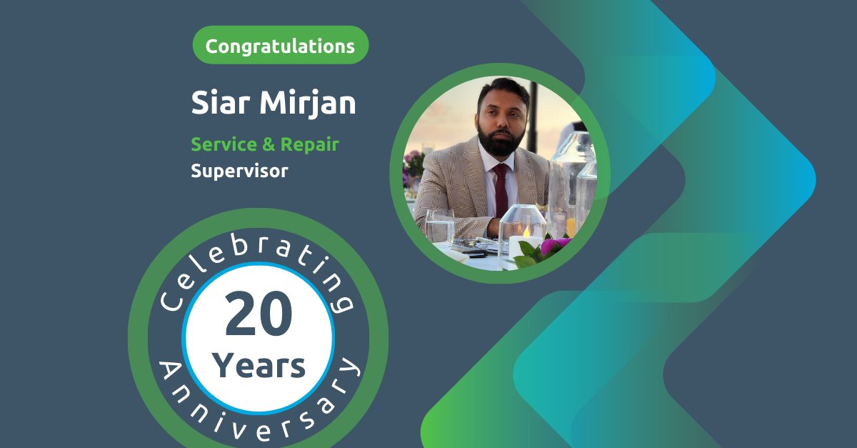 StratixMobile's tweet photo. Stratix is known industry-wide for the speed & quality of our repair services. A major ingredient in our "secret sauce" is supervisor Siar Mirjan who's been with us for 20 years! Congrats on your work anniversary Siar and thank you for all you do!
#StratixLife #20yearanniversary https://t.co/BZG4fuRq3e