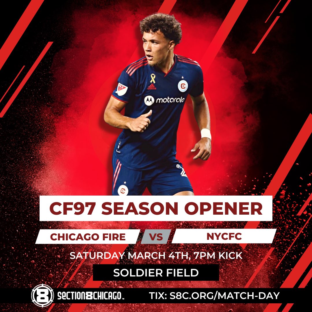 Section8Chicago's tweet photo. 🔥The #cf97 2023 opener is now only @KendallBurks17 days away!❤️ https://t.co/4U9bALLUUR