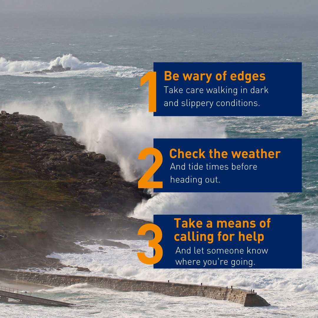 RNLI's tweet photo. Thinking of heading for a walk along the coast? While coastal walking is a safe activity most of the time, slips and falls can happen. Before your next walk along the coast, follow &amp; share our tips to stay safe.

📷: Gerallt Jones

#Coast #CoastalWalking #CoastalPath https://t.co/q8Mq6QHiHm