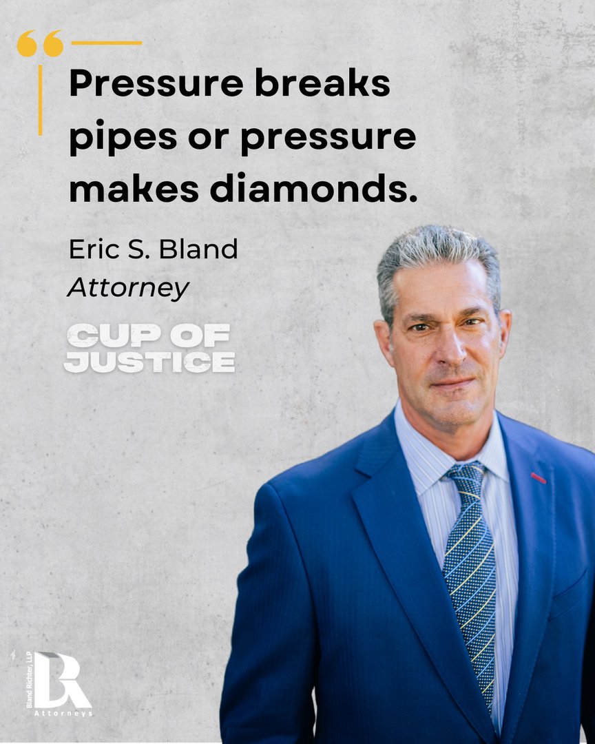 TheEricBland's tweet photo. When I was a kid my mom used to say that I had a sweet tooth for chaos. Gravitate towards pressure. The more you confront it the better you will handle it. EB
#ebwisdom #cupofjustice #blandrichter https://t.co/WWzIn7r1lY