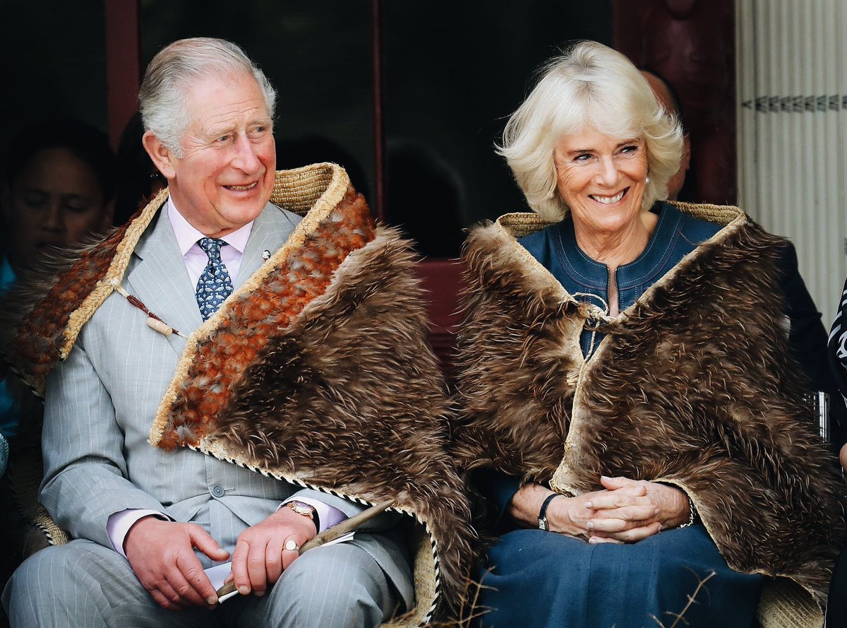 Happy #WaitangiDay from Charles III and Camilla, The King and Queen of New Zealand! 🇳🇿