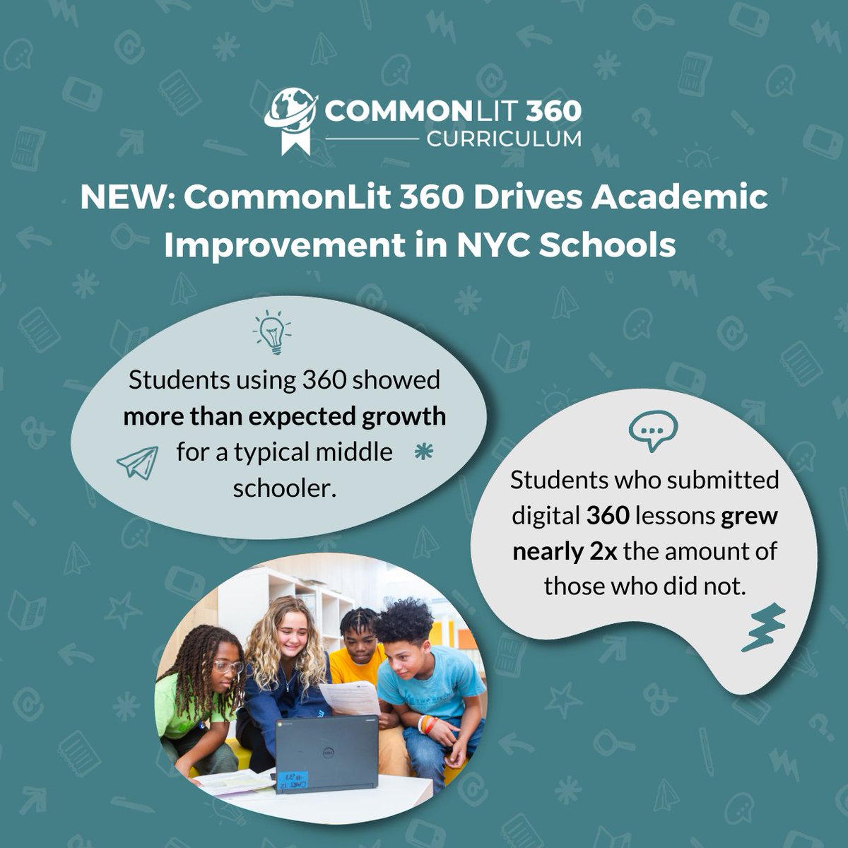 CommonLit on Twitter "A new study of CommonLit 360 across 11 NYC