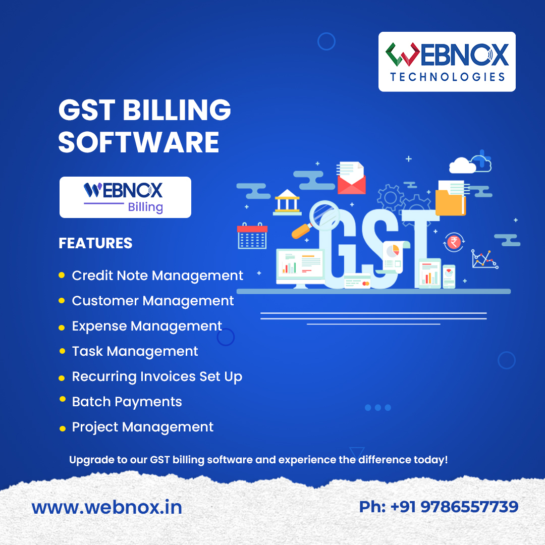 Make GST compliance easy with our user-friendly GST billing software! Get rid of the hassle and stay up to date with the latest laws and regulations with automatic GST rate updates, secure financial data storage, and more. #GSTbilling #GSTcompliance #GSTfiling #GSTreturns