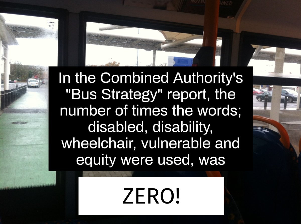 Darren_Fower's tweet photo. 🤔 I'm guessing NONE of the most well-paid staff at the CA is reliant on a ♿️ wheelchair⁉️
🚍 #BusStrategy 📝 - 🗣️ "Have YOUR say!" ➡️ https://t.co/YC0GGj1dJh
@CambsPboroCA #Bus #Buses #PublicTransport #Cambridgeshire #Peterborough #CombinedAuthority #Consultation https://t.co/DyPGfQANHB