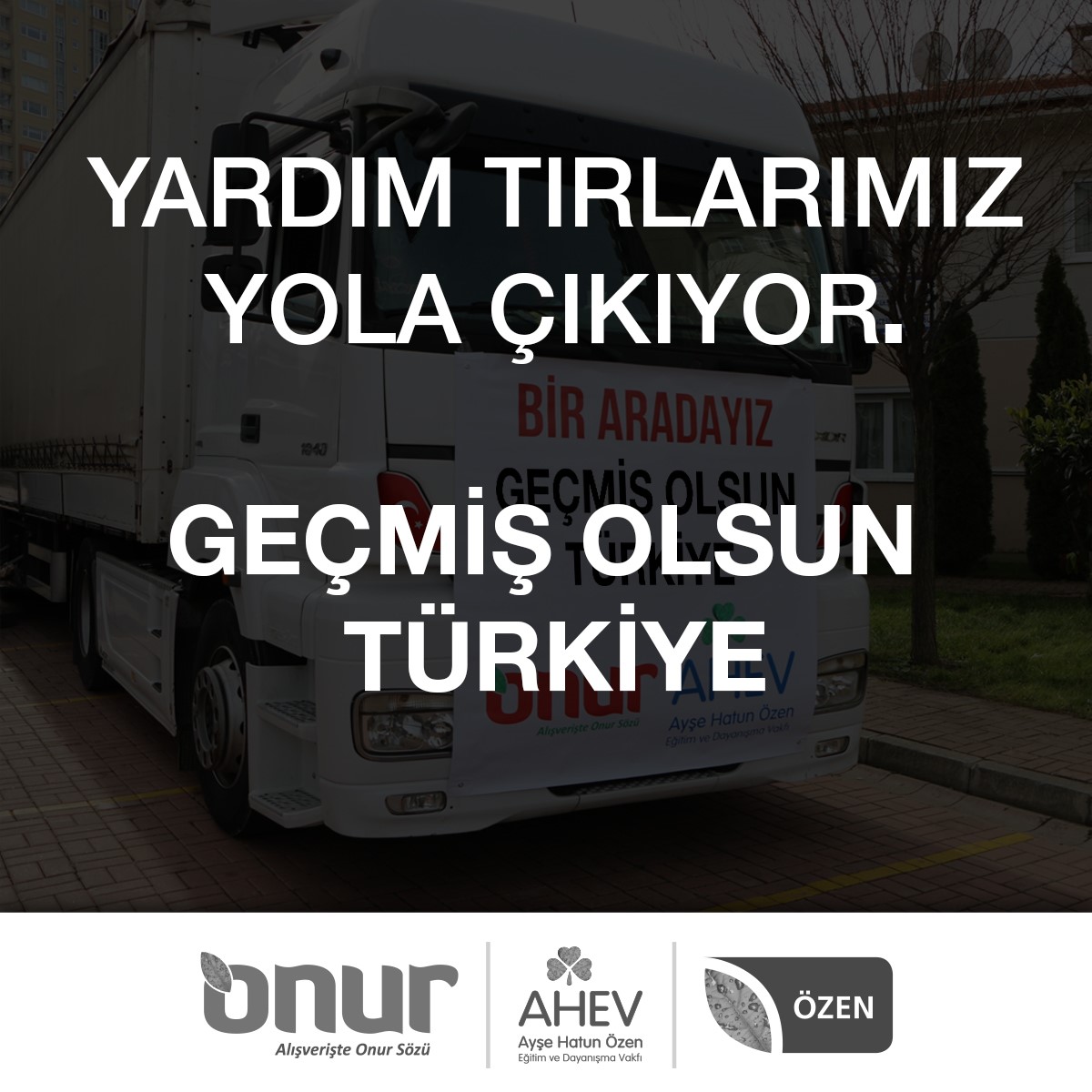 onurmarketler's tweet photo. Ayşe Hatun Özen Eğitim ve Dayanışma Vakfımız ve Küçükçekmece Kaymakamlığı işbirliği ile yardım tırlarımız yola çıkıyor.
#OnurMarket #Ahev #Özen #KüçükçekmeceKaymakamlığı #Deprem #GeçmişOlsun https://t.co/ChGMzt6NY6