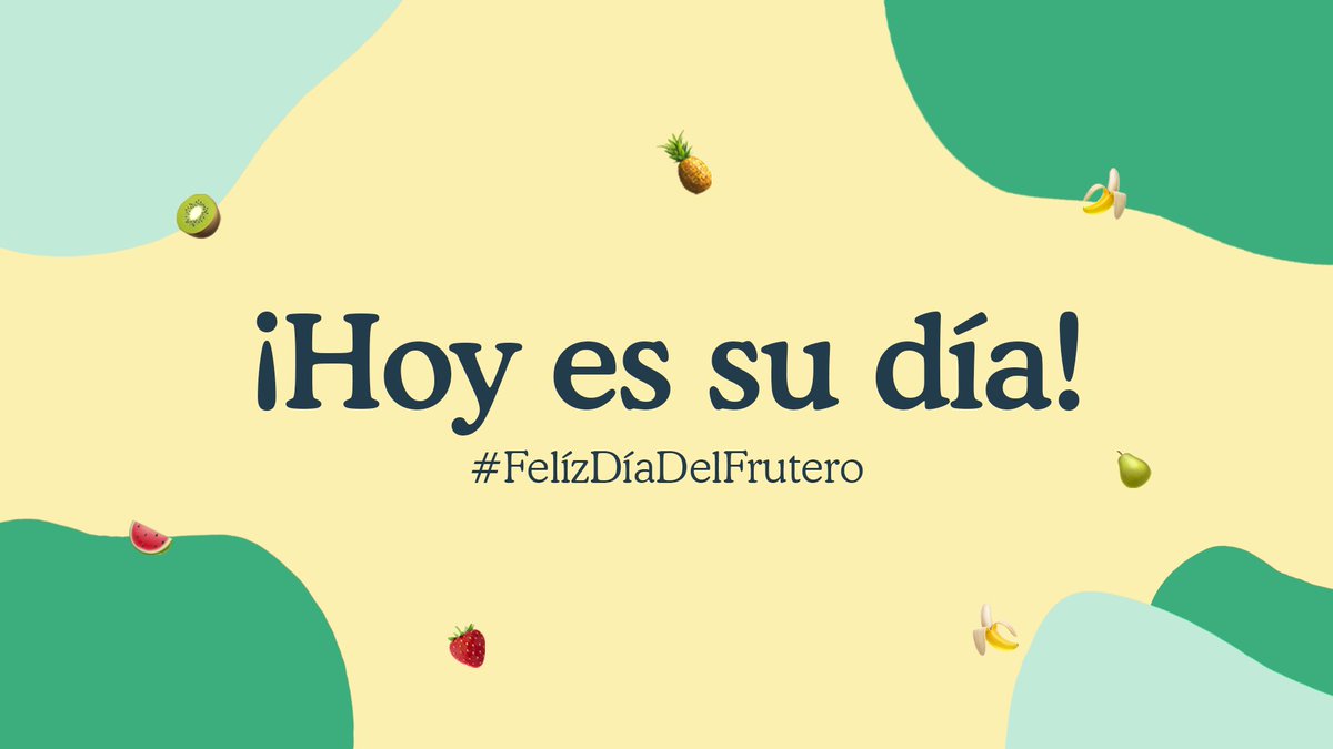 platanosiempre's tweet photo. Hoy es el día de esas personas que hacen posible que tengamos una dieta rica y saludable. 💚 ¡Feliz #DíaDelFrutero! 🍌 Gracias por acercar nuestro plátano de Canarias a todos los rincones de España. 🇮🇨 Por eso nosotros celebramos este día todos los días del año 💛#YoElijoLocal https://t.co/RK7iFwtpP7