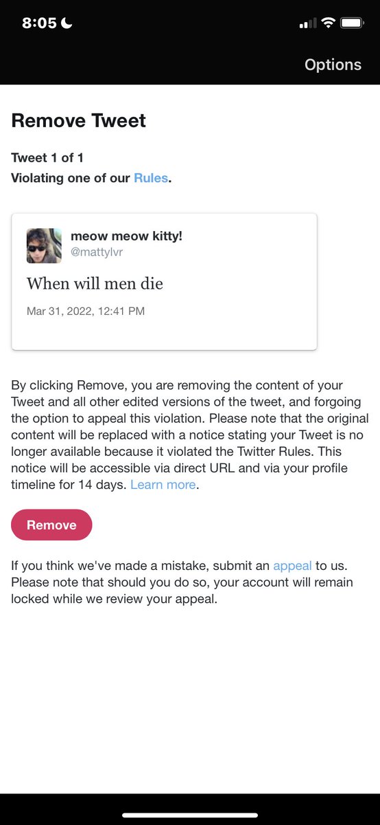 mattylvr's tweet photo. Twitter just locked my account for a 11 month old tweet #SNOWFLAKES https://t.co/AVBDdgmlmh