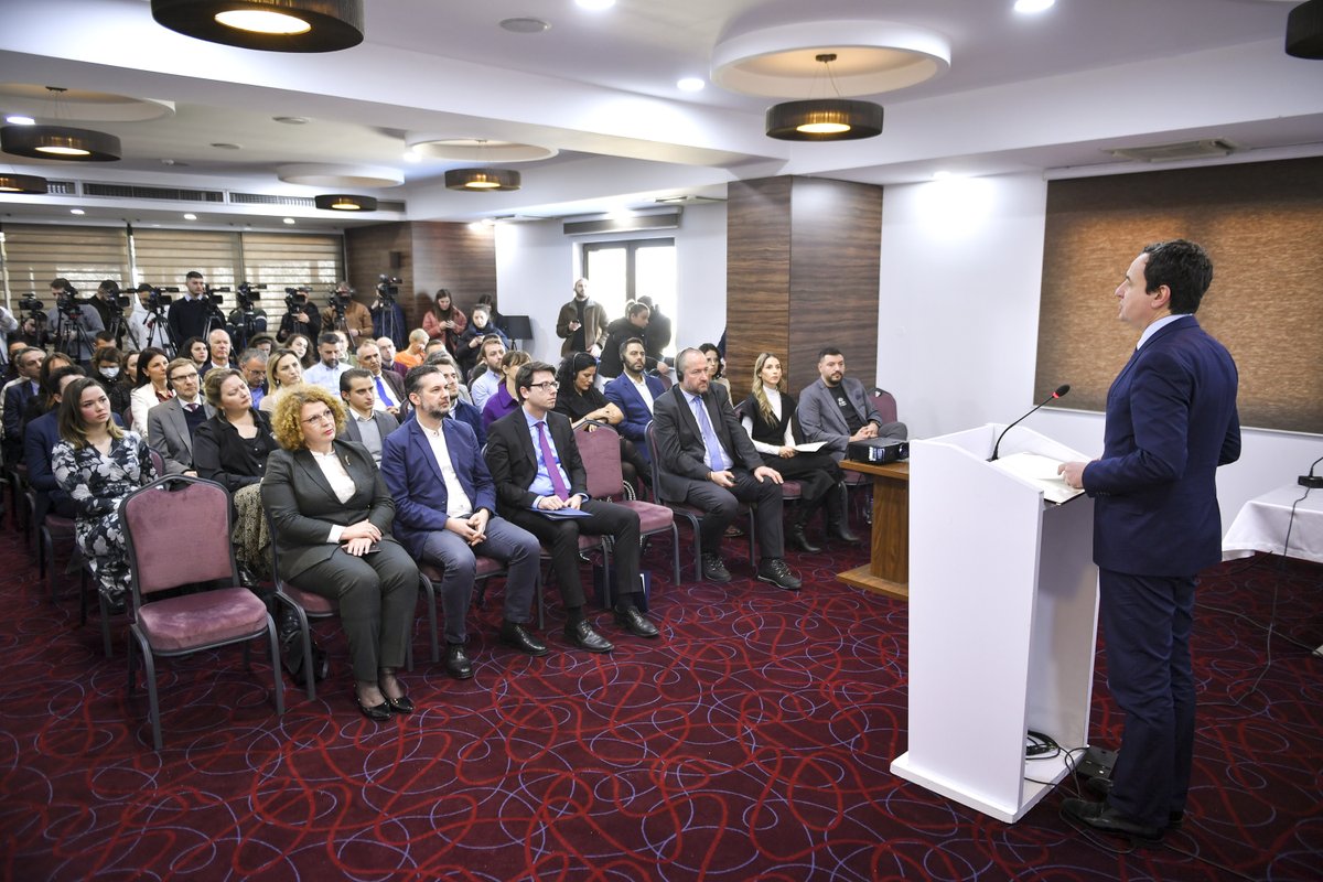 albinkurti's tweet photo. Our latest jobs measure is here. The Govt's new Jobs Guarantee for Youth offers employers a 264 EUR/month subsidy for each new 18–25 year-old hire, for the first 6 months of employment. Boosting youth job prospects while growing Kosova's businesses: Promises made, promises kept. https://t.co/hfD8rQekD7