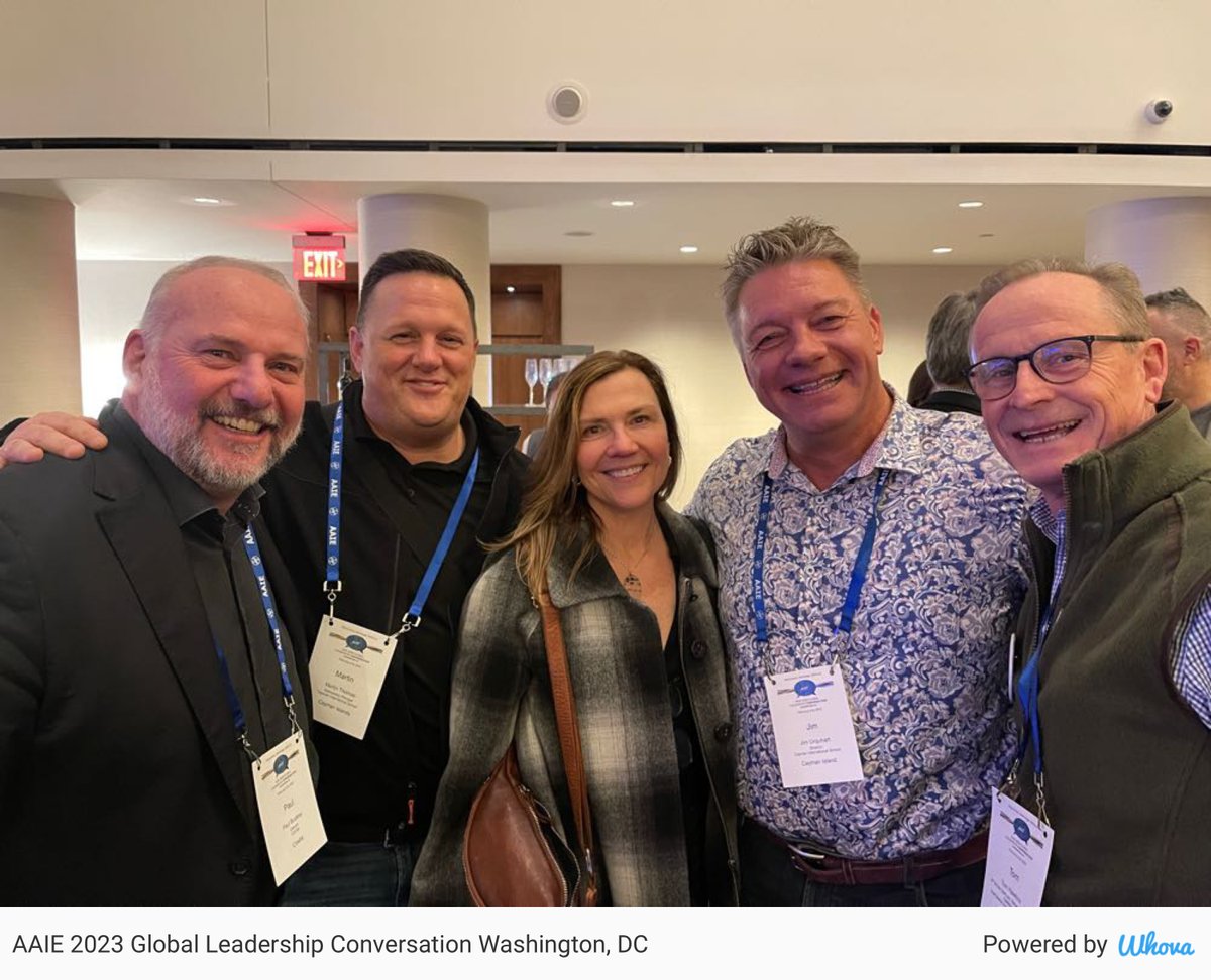 MeadeMelody's tweet photo. Re-connecting colleagues from around the globe this week in  Washington DC @AAIEGlobal  #aaie via Whova event app https://t.co/okmMKDB8vf https://t.co/KG7Xayuvyl
