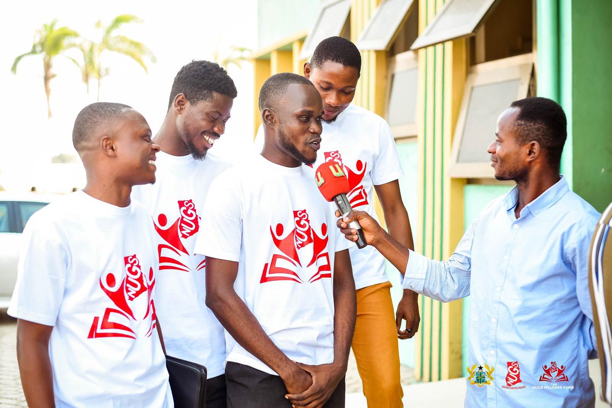 NUGS_National's tweet photo. The leadership of the National Union of Ghana Students, led by Master K. Badu (Sec. for Societies and Welfare), visited the Offinso College of Education on December 13, 2022. The NUGS leadership was greeted upon their arrival by the college's student leaders and the Principal, https://t.co/Vuse1brra8