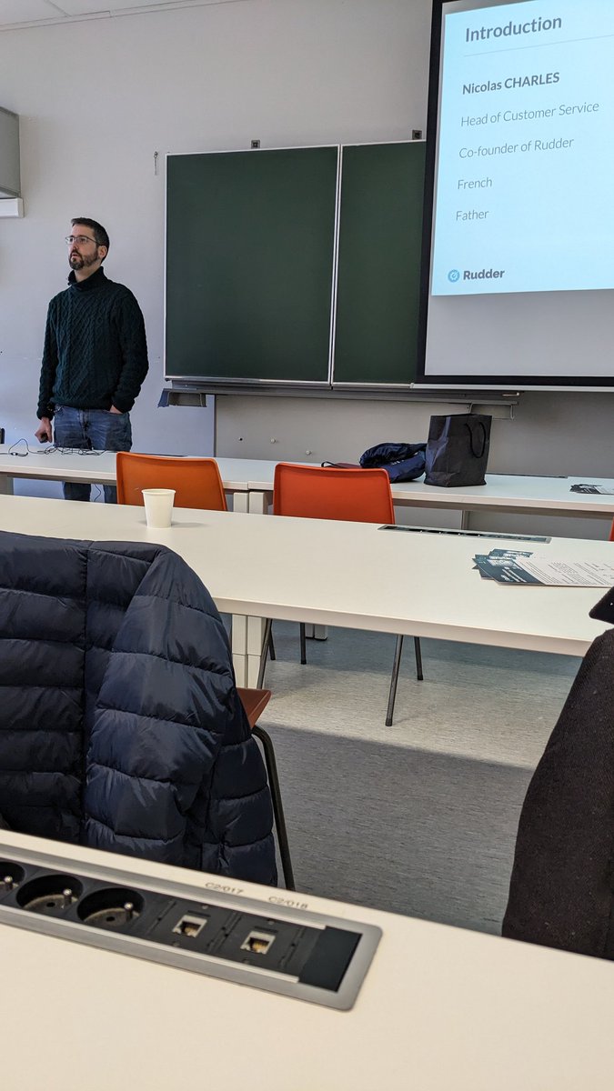 rudderio's tweet image. Come and visit us in the Rudder room of @cfgmgmtcamp all afternoon! Several talks are planned and the team will be happy to discuss with you 👉 2nd floor, room B.2.009. We are waiting for you 🤗 #cfgmgmtcamp #itsoftware #opensource